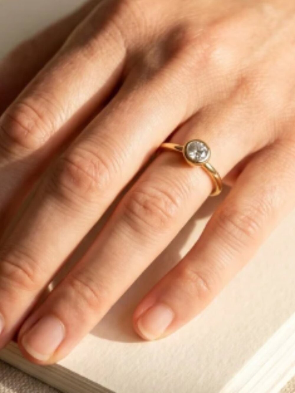 18K Tiffany & Co. Paloma Picasso 18K Yellow Gold Diamond Wedding Registry